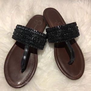 Jeweled Slip Ons